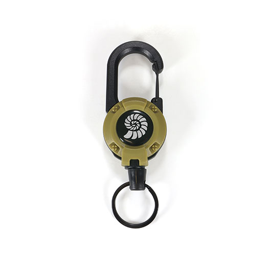 Origin Outdoors Schl�sselanh�nger Zap mit Karabiner und Stahlseilr�ckzug