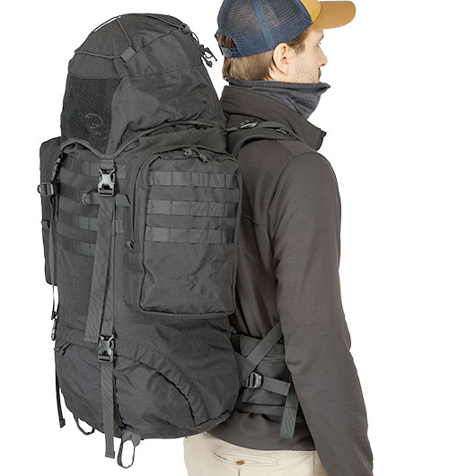 Highlander Forces Elite Rucksack 66 Liter schwarz Bild 8