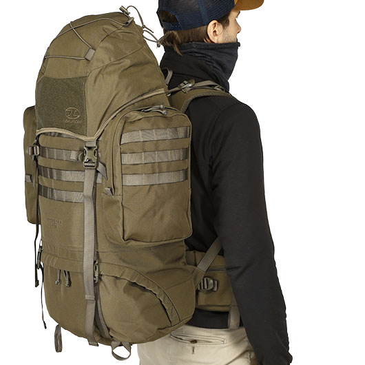 Highlander Forces Elite Rucksack 66 Liter oliv Bild 8