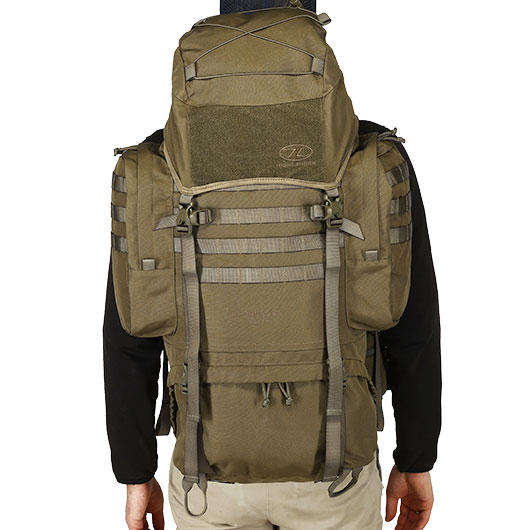 Highlander Forces Elite Rucksack 66 Liter oliv Bild 9