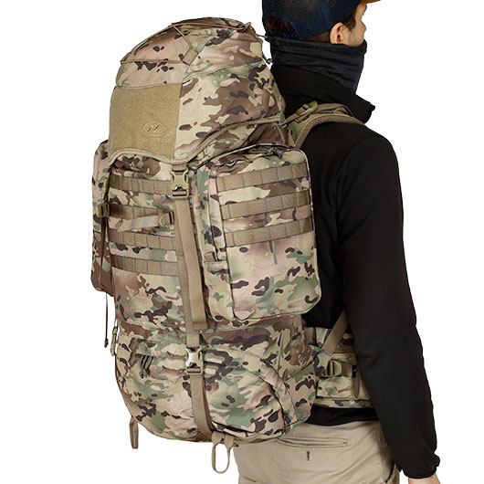 Highlander Forces Elite Rucksack 66 Liter tarnfarben (HMTC) Bild 8