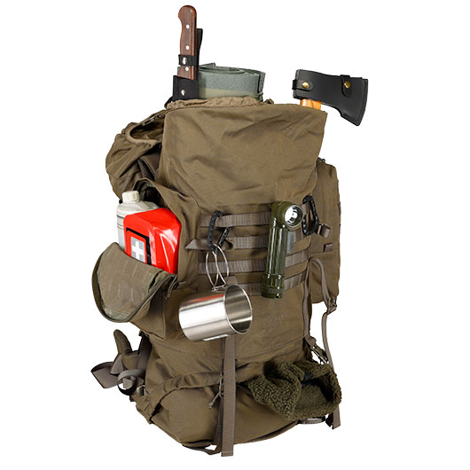 Highlander Forces Elite Rucksack 88 Liter oliv Bild 10