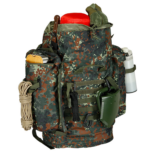 Brandit US Cooper Mountain Rucksack 80 Liter flecktarn Bild 11