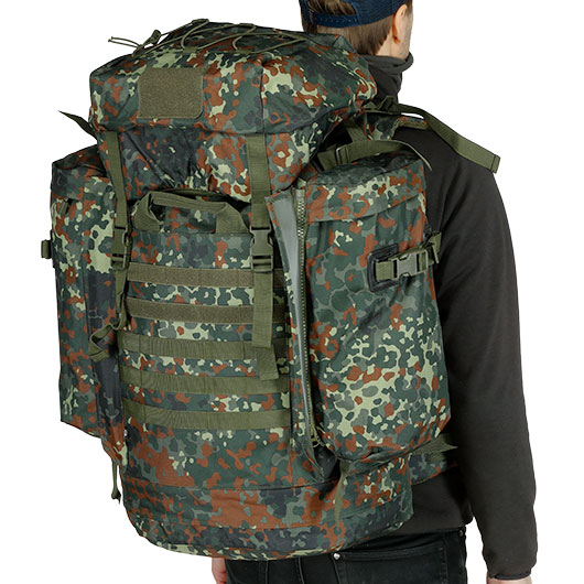 Brandit US Cooper Mountain Rucksack 80 Liter flecktarn Bild 9