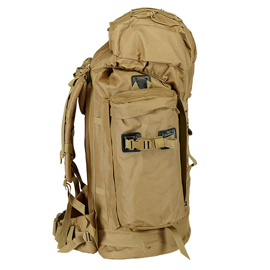 Brandit US Cooper Mountain Rucksack 80 Liter camel Bild 7