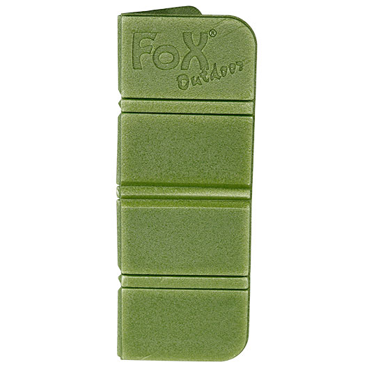 Fox Outdoor Thermositzkissen faltbar mit Molle-Tasche oliv Bild 4