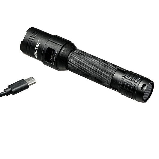 MIL-TEC Stablampe Tactical aufladbar 450 Lumen Bild 7