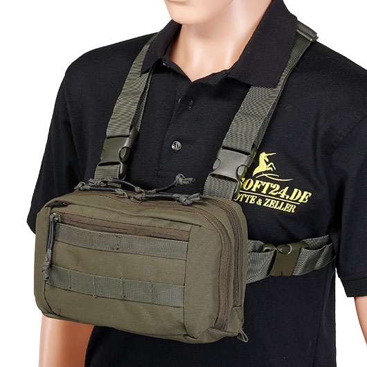 MFH Brusttasche Chest Pack Recon oliv Bild 3