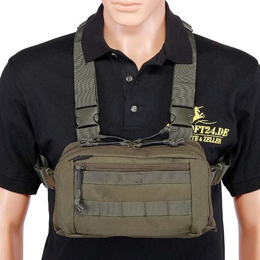 MFH Brusttasche Chest Pack Recon oliv Bild 7