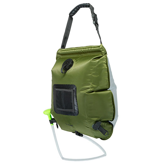 Trizand Reisedusche Touristendusche 20 Liter oliv Bild 4