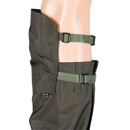MFH Gamaschen extralang Overknee mit Rei�verschluss oliv Bild 11