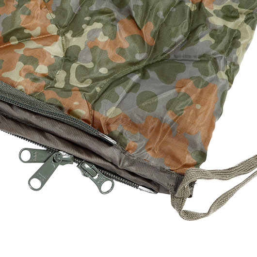 Mil-Tec Steppdecke Poncho Liner Multifunktion flecktarn Bild 8