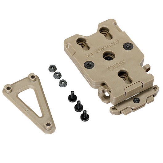 IMI Defense QDSM Molle Adapter mit Schnellwechselsystem f�r Holsterplattformen tan