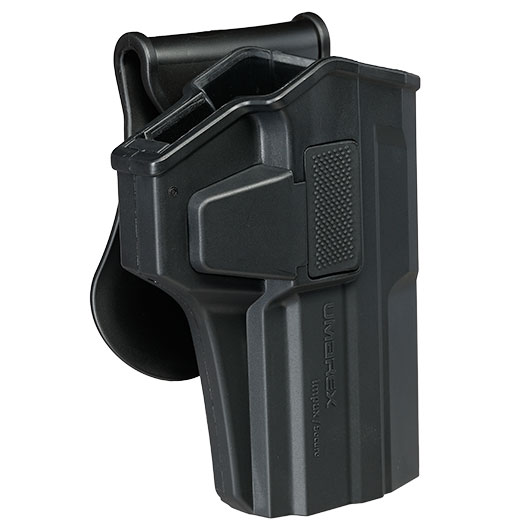 Umarex 360 Grad Holster Kunststoff Paddle f�r T4E Impax P68 / P2P Secure 68P CO2-RAM Pistolen rechts schwarz Bild 1