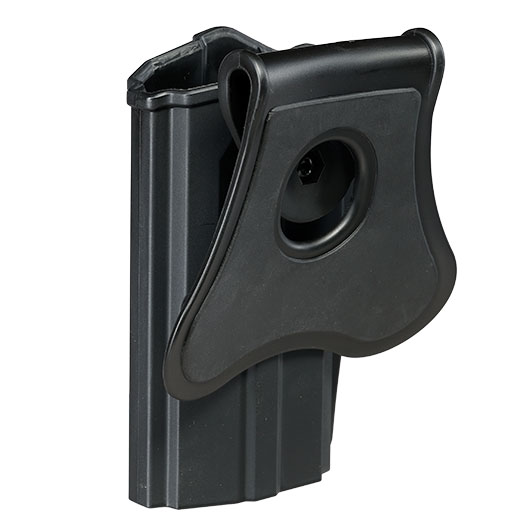 Umarex 360 Grad Holster Kunststoff Paddle f�r T4E Impax P68 / P2P Secure 68P CO2-RAM Pistolen rechts schwarz Bild 5