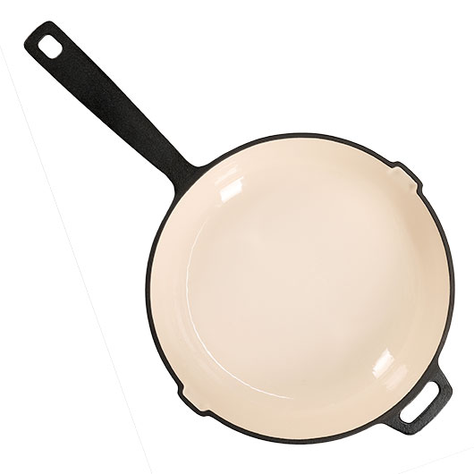 Barebones emaillierte Gusseisenpfanne Enamel lined Cast Iron Skillet 25 cm/10 Bild 3