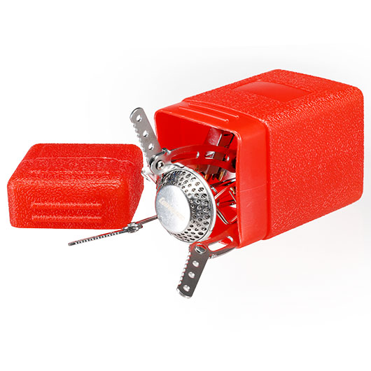 CI Camping Gaskocher mit Piezo Z�ndung&nbsp;passend f�r handels�bliche&nbsp;Gas Kartuschen Bild 4