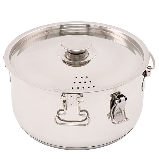 Origin Outdoors Kochtopf Multitopf 4 in 1 mit Deckel 3 Liter Edelstahl Bild 4