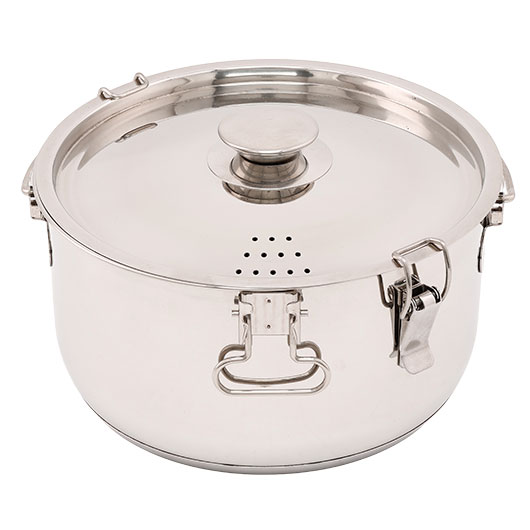 Origin Outdoors Kochtopf Multitopf 4 in 1 mit Deckel 3 Liter Edelstahl Bild 5