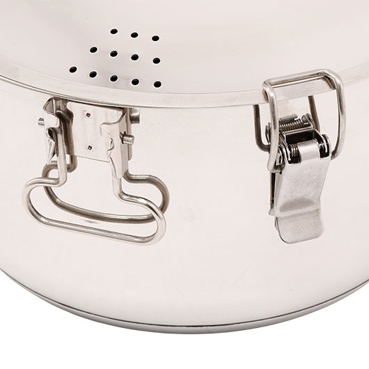 Origin Outdoors Kochtopf Multitopf 4 in 1 mit Deckel 3 Liter Edelstahl Bild 6