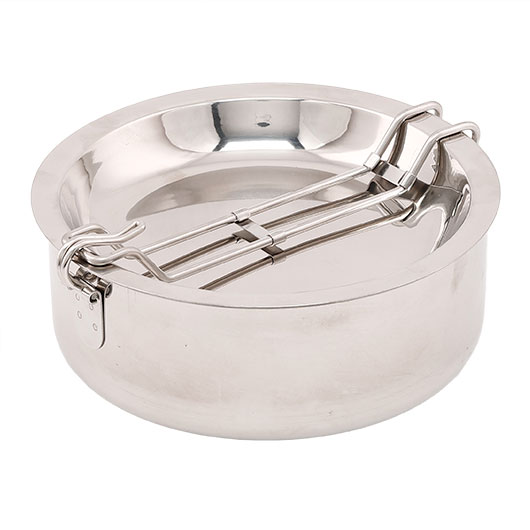 Origin Outdoors Edelstahlkochset Snap-Pack 3 Teile Bild 3