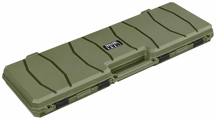 MAX Tactical Hard Case Waffenkoffer 100 x 35 x 10 cm Waben-Schaumstoff dark oliv