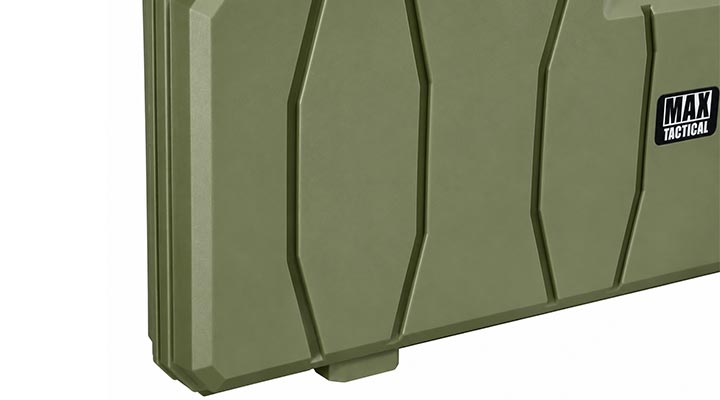 MAX Tactical Hard Case Waffenkoffer 100 x 35 x 10 cm Waben-Schaumstoff dark oliv Bild 7