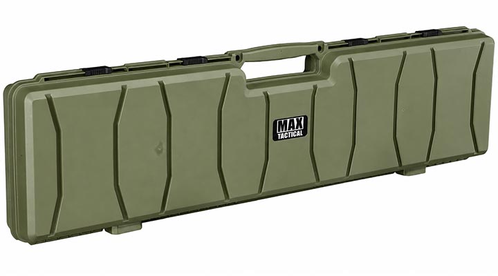 MAX Tactical Hard Case Waffenkoffer 120 x 33 x 11,5 cm Waben-Schaumstoff dark oliv Bild 1