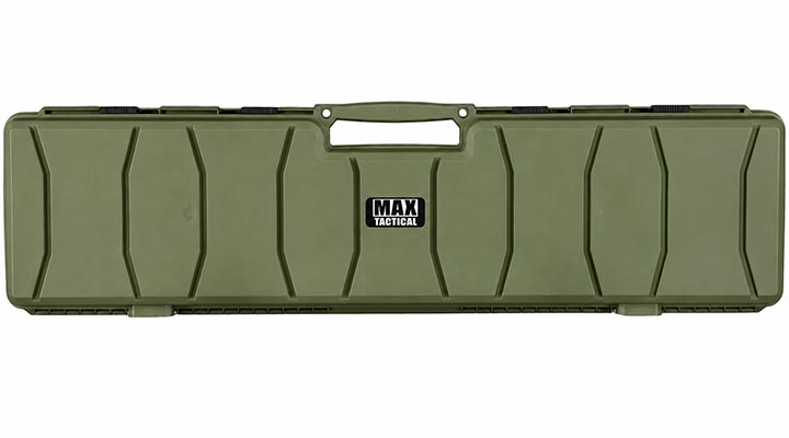 MAX Tactical Hard Case Waffenkoffer 120 x 33 x 11,5 cm Waben-Schaumstoff dark oliv Bild 2