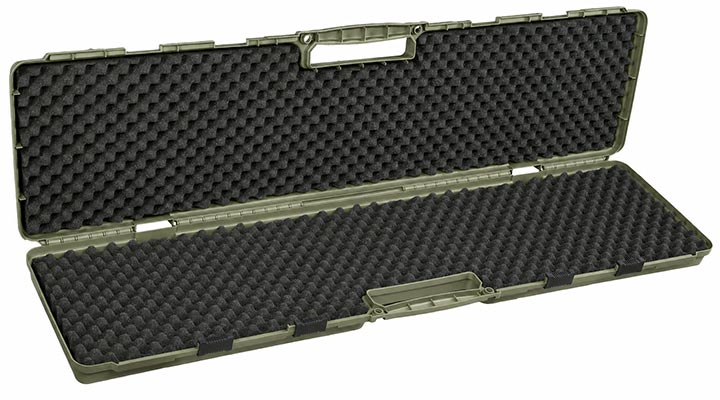 MAX Tactical Hard Case Waffenkoffer 120 x 33 x 11,5 cm Waben-Schaumstoff dark oliv Bild 4