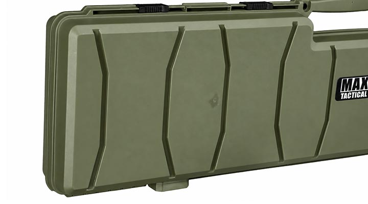 MAX Tactical Hard Case Waffenkoffer 120 x 33 x 11,5 cm Waben-Schaumstoff dark oliv Bild 7