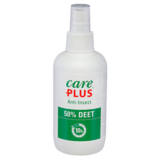 Care Plus Anti-Insekten Spray 50 % DEET Insekten-Repellent 200 ml Bild 1