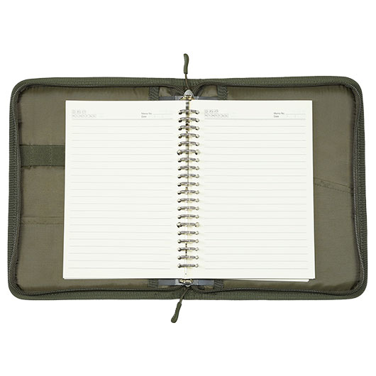 Mil-Tec taktisches Notizbuch Hextac medium oliv Bild 6
