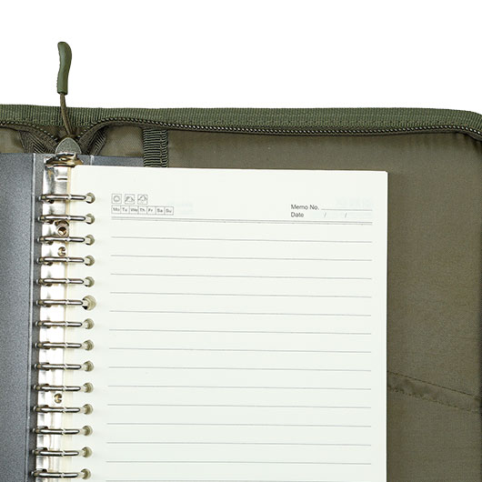 Mil-Tec taktisches Notizbuch Hextac medium oliv Bild 7