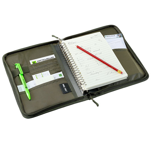 Mil-Tec taktisches Notizbuch Hextac medium oliv Bild 9