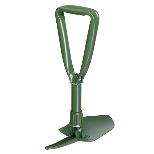 Mil-Tec Mini Dreifachspaten mit Tasche oliv Bild 3