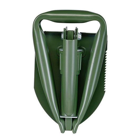 Mil-Tec Mini Dreifachspaten mit Tasche oliv Bild 6
