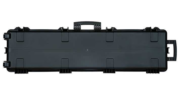Nuprol Large Hard Case Waffenkoffer / Trolley 139 x 39,5 x 16 cm Waben-Schaumstoff schwarz - Velcro Edition Bild 3