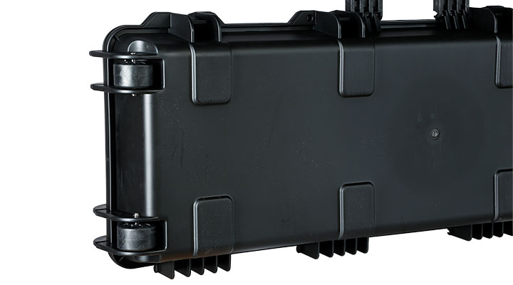Nuprol Large Hard Case Waffenkoffer / Trolley 109 x 39,5 x 16 cm Waben-Schaumstoff schwarz - Velcro Edition Bild 8
