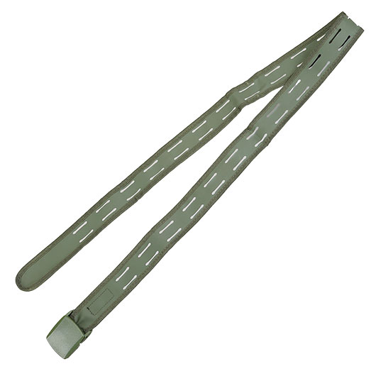 Mil-Tec taktischer Hoseng�rtel Quick Release Laser Cut oliv Bild 1