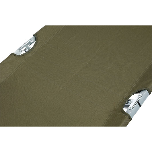 Mil-Tec Feldbett US Typ Stahl 190 x 65 cm mit Tasche oliv Bild 4