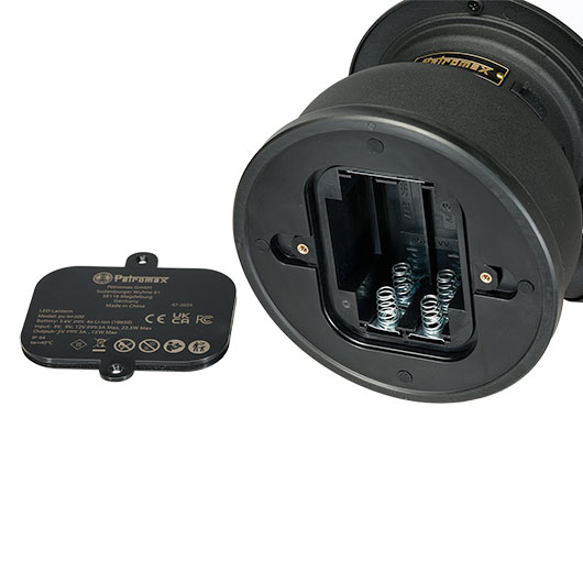 Petromax LED Laterne LM500 mit Dimmfunktion schwarz Bild 9