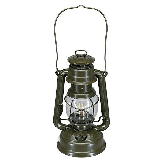 Feuerhand LED Laterne Baby Special 276 mit Dimmfunktion oliv Bild 1