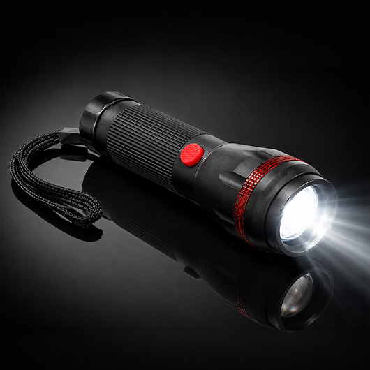 LED-Taschenlampe Cree LED Zoomfunktion inkl. Handschlaufe
