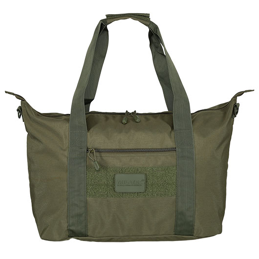 Mil-Tec kleine Flieger-Helmtasche mit Tragegurt im Military Style oliv Bild 5