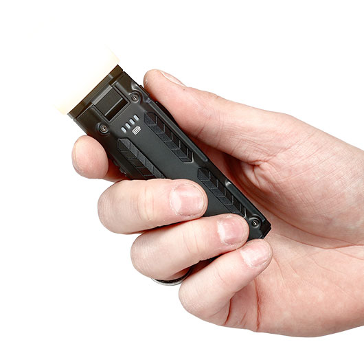 Nitecore aufladbare Taschenlampe Winkellampe EDC09 1600 Lumen inkl. USB-C Ladekabel,Fangschnur & Diffusor Bild 11
