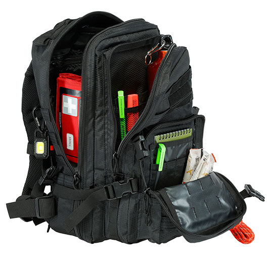 101 INC Rucksack Assault Hexagon 25 Liter schwarz Bild 11