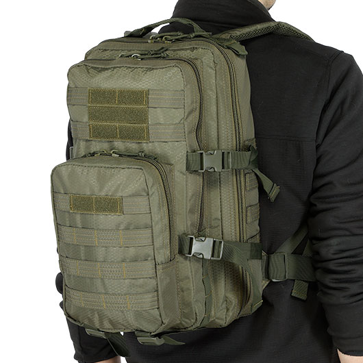 101 INC Rucksack Assault Hexagon 25 Liter oliv Bild 10