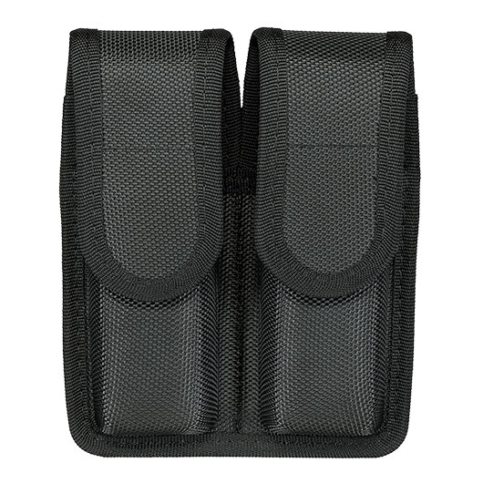 Romantac Universal Doppel-Pistolenmagazintasche Nylon mit G�rtelhalterung schwarz