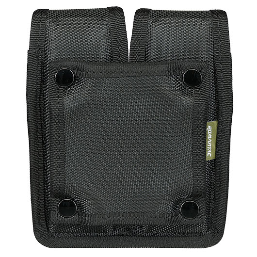 Romantac Universal Doppel-Pistolenmagazintasche Nylon mit G�rtelhalterung schwarz Bild 1